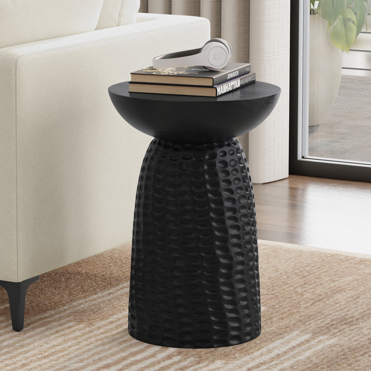 Black 16 inch | Boyd 16 inch Accent Table