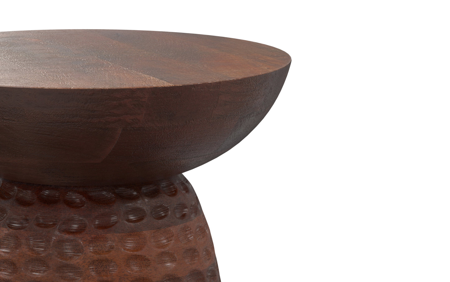 Warm Dark Brown 16 inch | Boyd 16 inch Accent Table