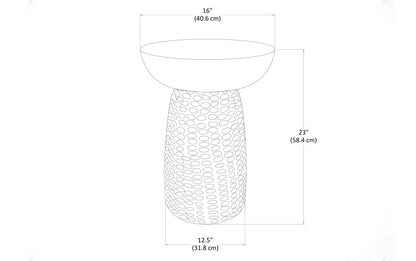 Boyd 16 inch Accent Table