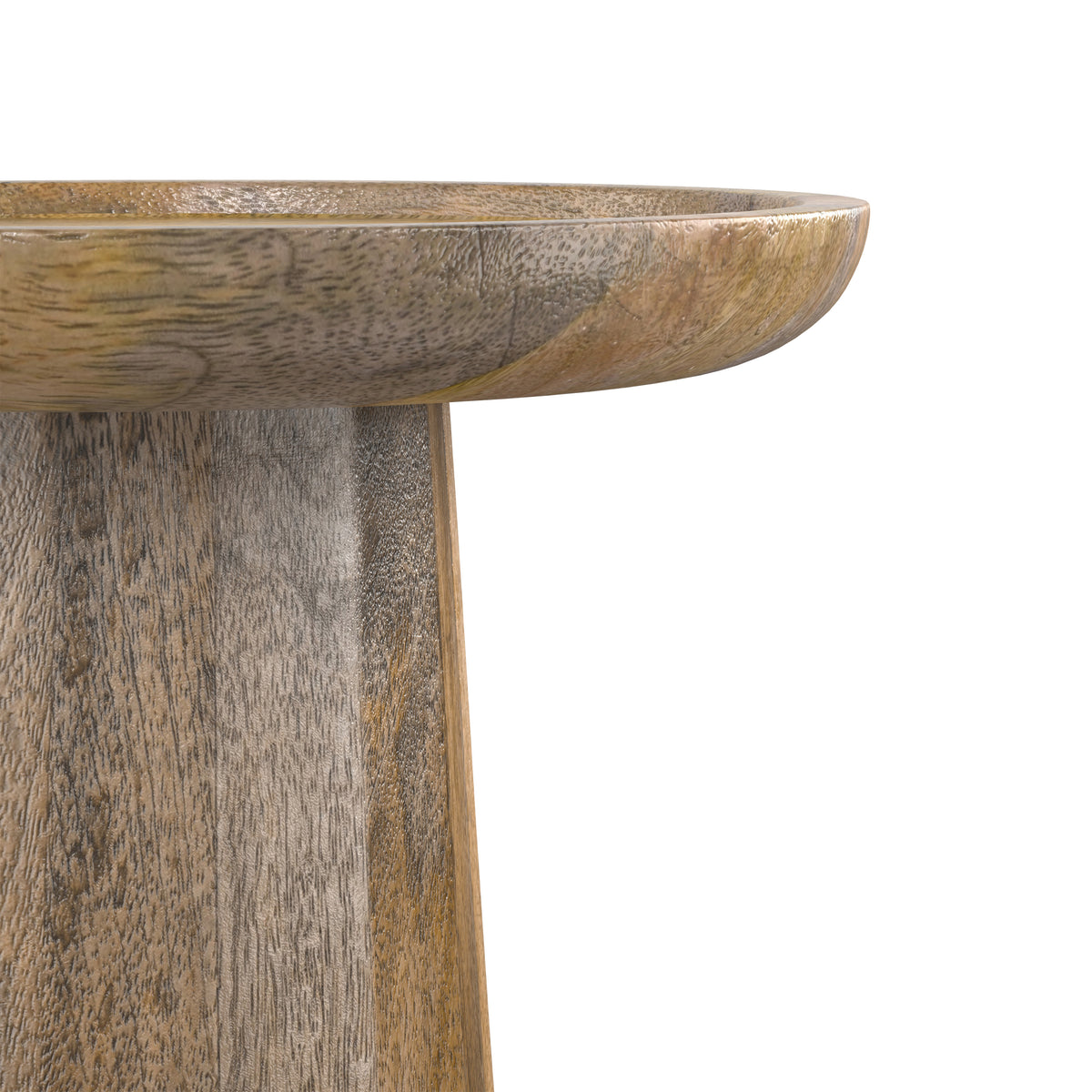 Natural | Dayton Wooden Accent Table in Mango