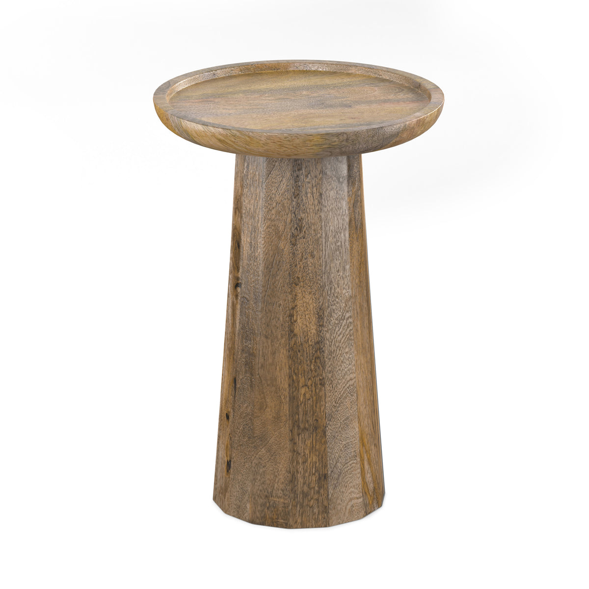 Natural | Dayton Wooden Accent Table in Mango