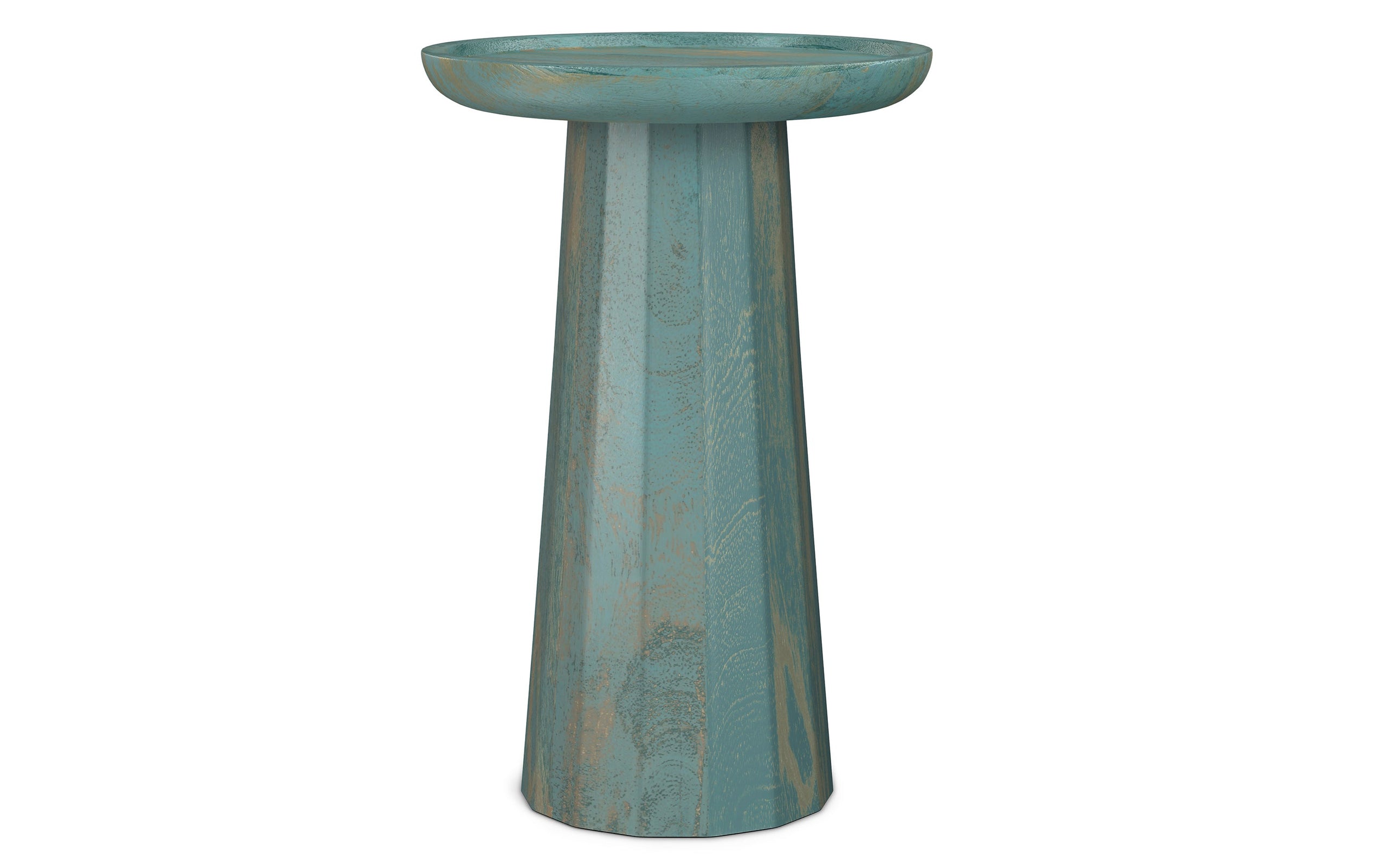 Teal Wash | Dayton Wooden Accent Table