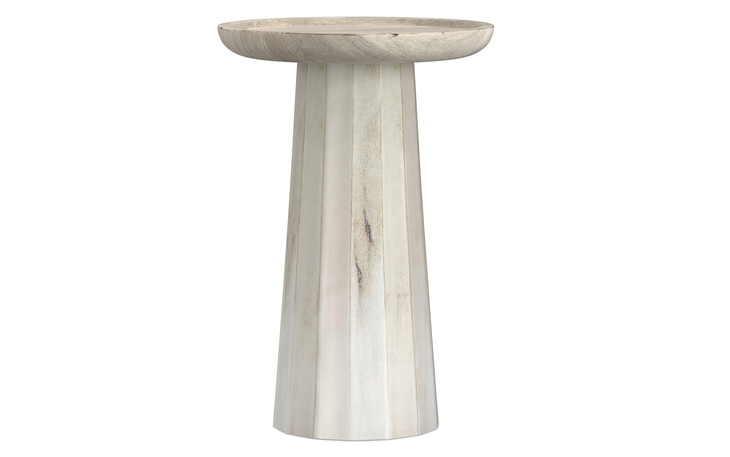 White Wash | Dayton Wooden Accent Table