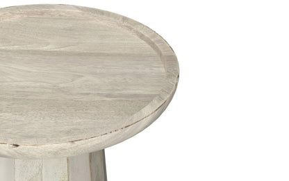 White Wash | Dayton Wooden Accent Table