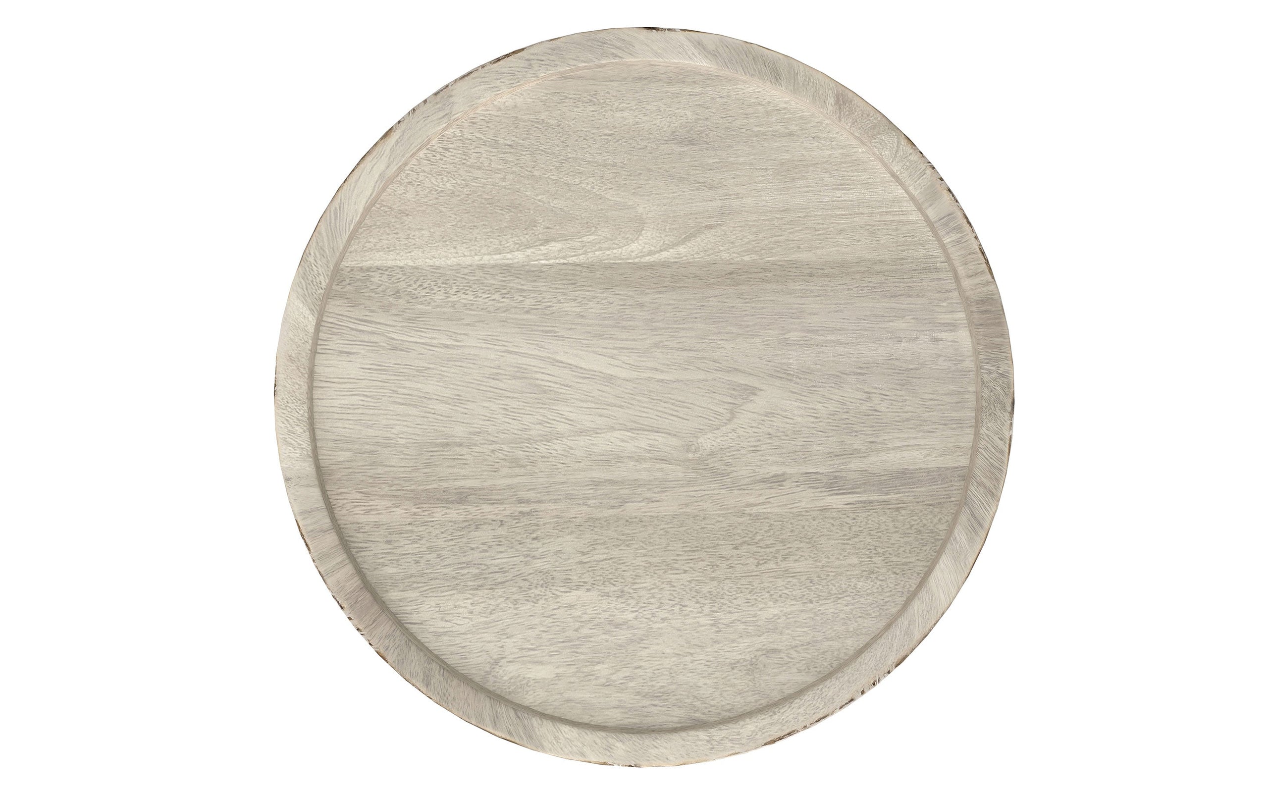 White Wash | Dayton Wooden Accent Table