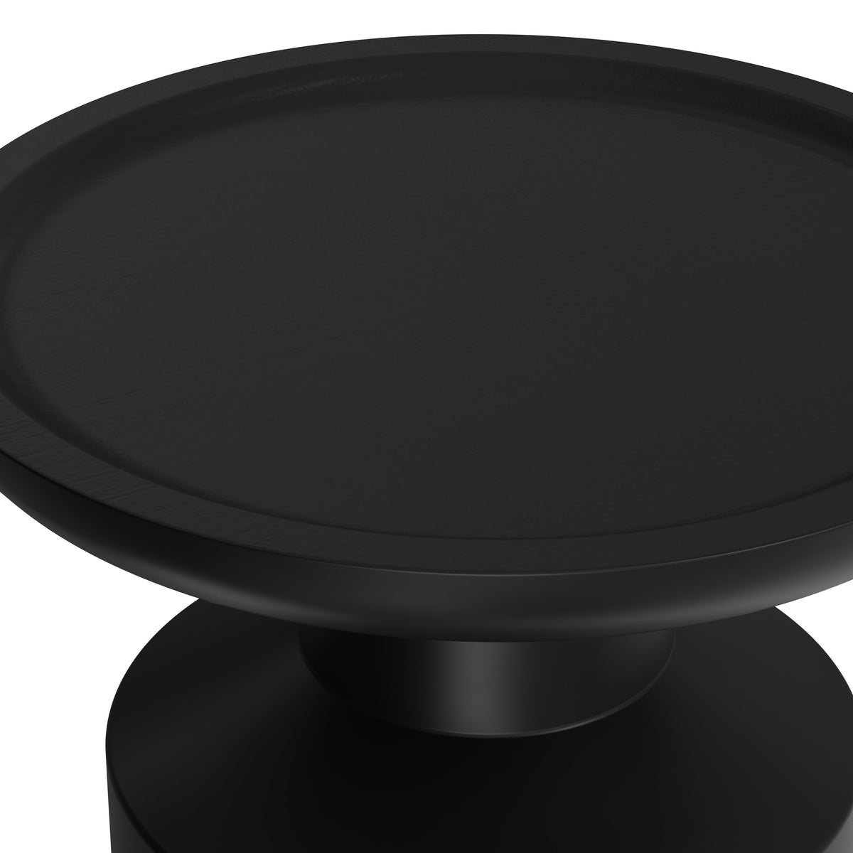 Black | Haynes Wooden Accent Table in Mango