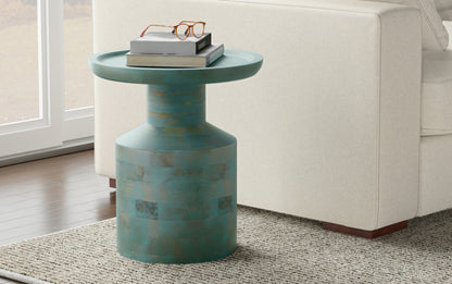 Teal Wash | Haynes End Table
