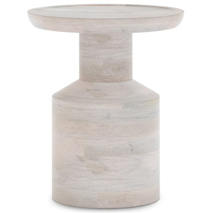 White Wash | Haynes Wooden Accent Table