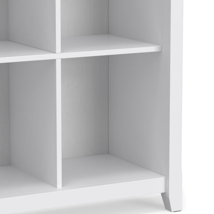 White | Acadian 9 Cube Bookcase