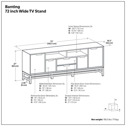 Banting 72 inch TV Stand