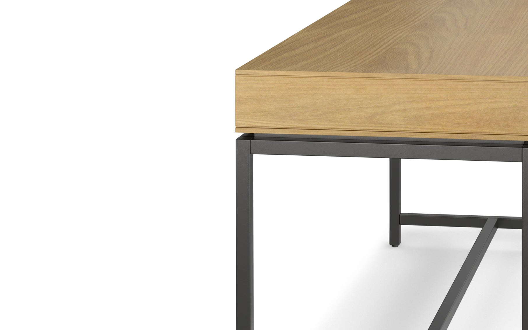 Oak Oak | Banting Mid Century Wide Desk