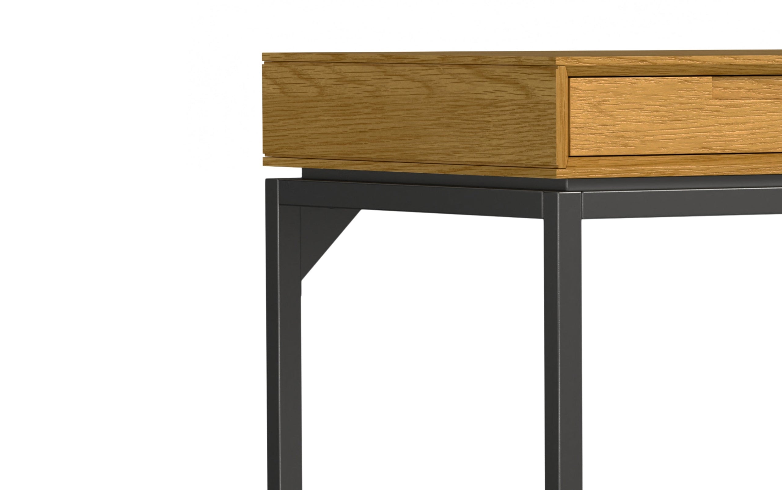 Oak Oak | Banting Mid Century Wide Desk