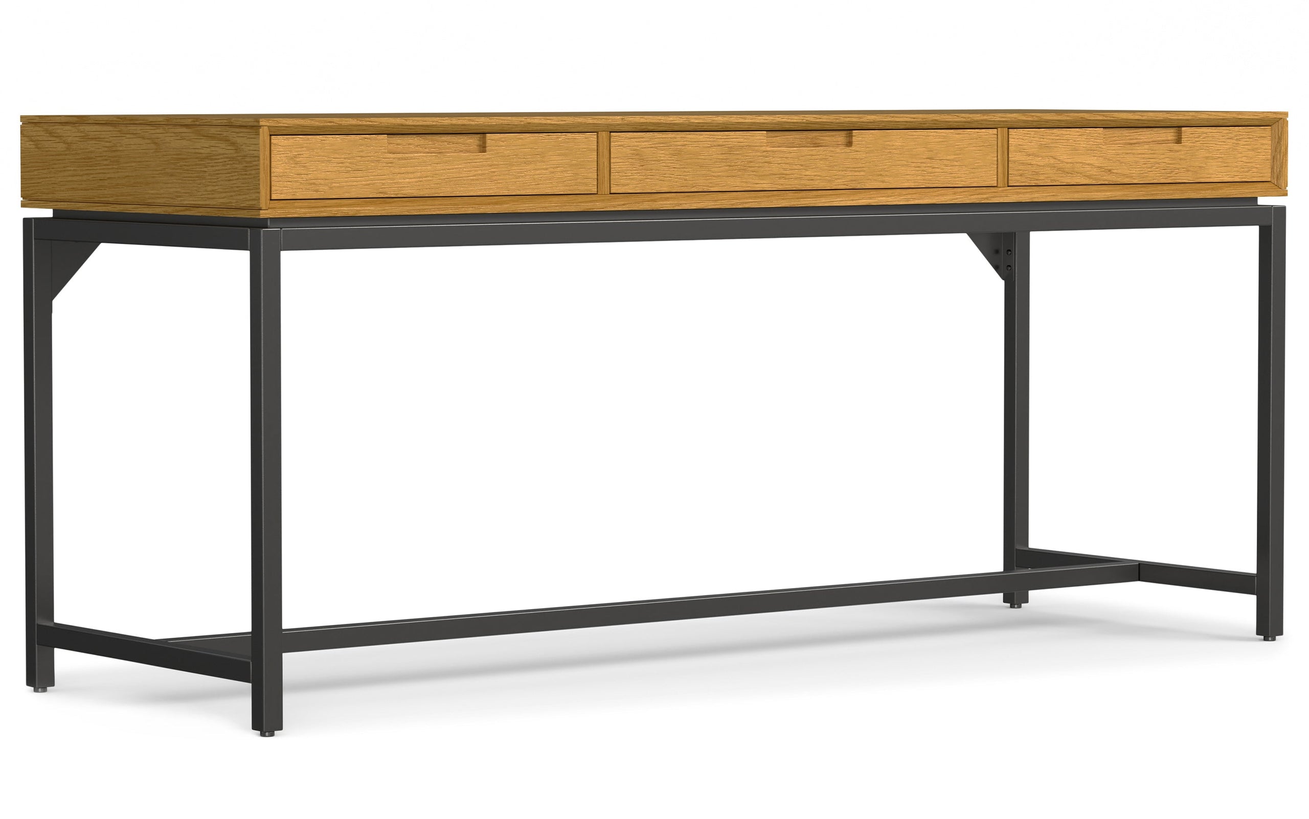 Oak Oak | Banting Mid Century Wide Desk