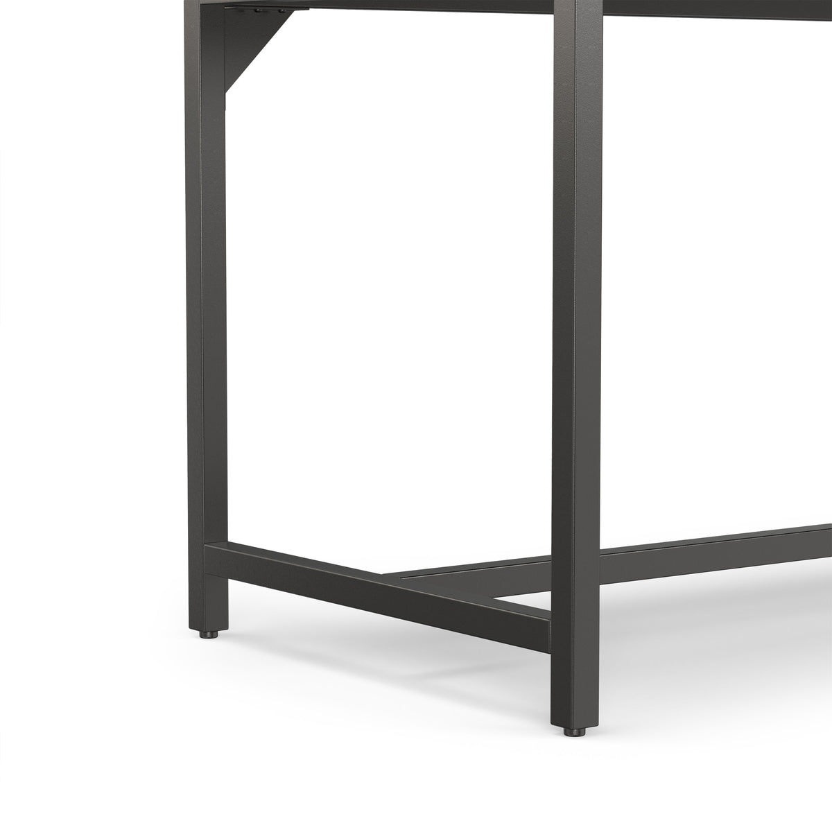 Oak Oak | Banting Mid Century Wide Desk in Oak