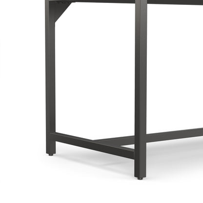 Oak Oak | Banting Mid Century Wide Desk in Oak