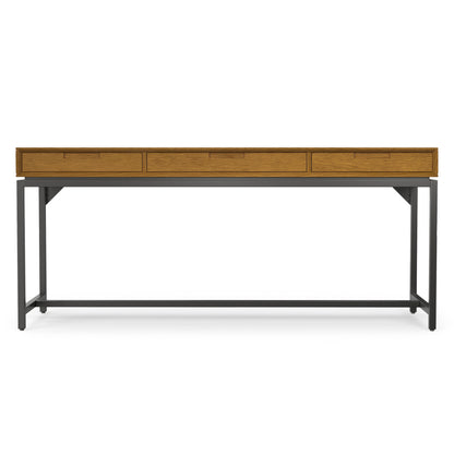 Oak Oak | Banting Mid Century Wide Desk in Oak