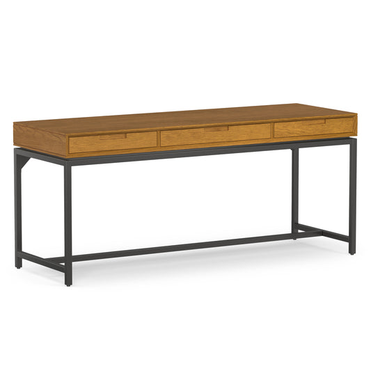 Oak Oak | Banting Mid Century Wide Desk in Oak
