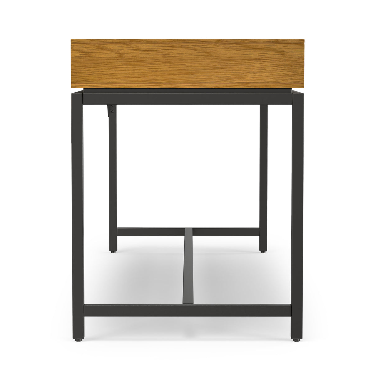 Oak Oak | Banting Mid Century Wide Desk in Oak
