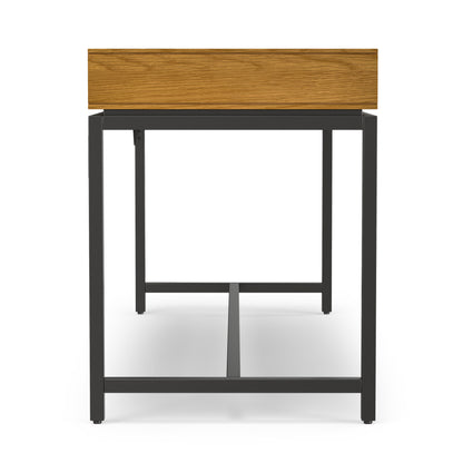 Oak Oak | Banting Mid Century Wide Desk in Oak