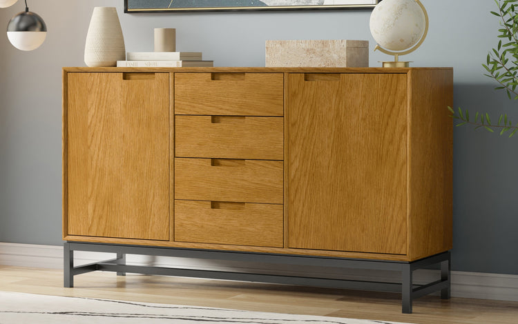 Oak Veneer Oak | Banting Buffet in Oak