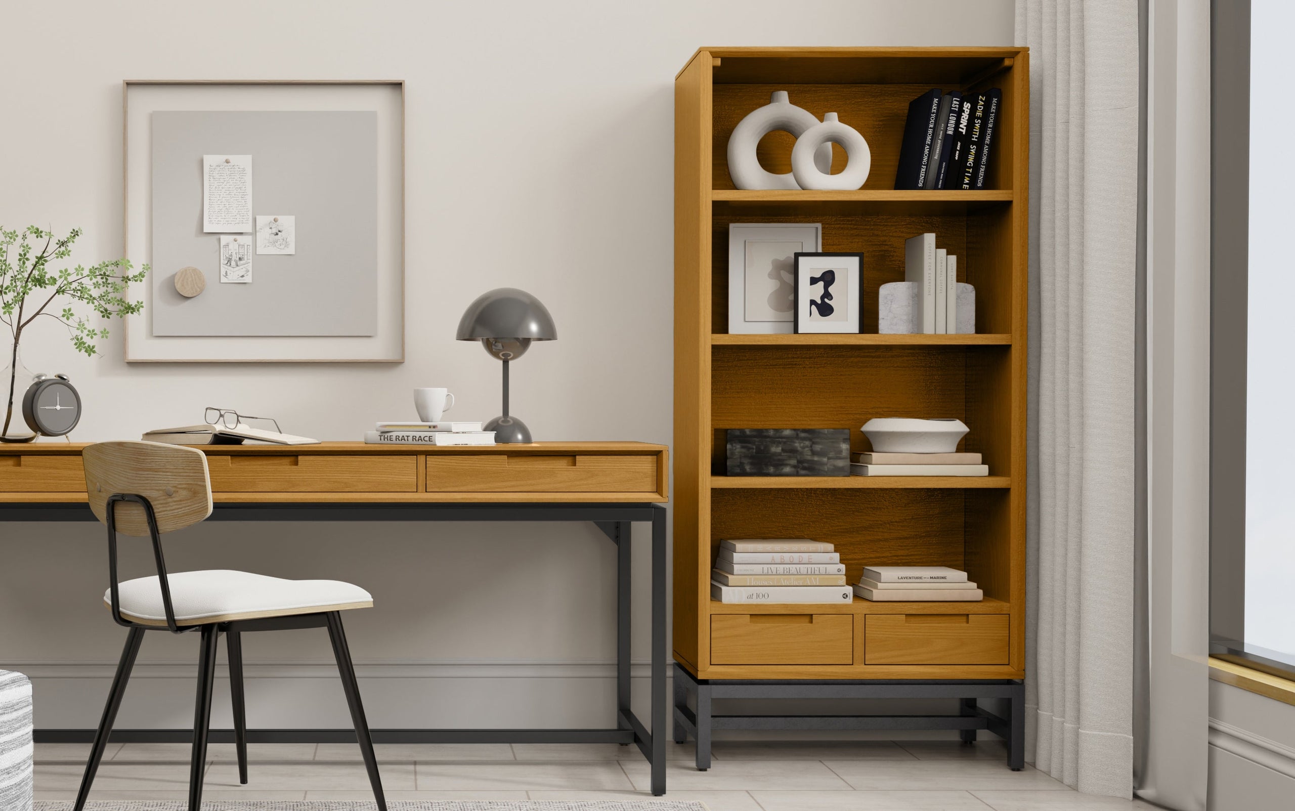 Oak Oak | Banting Bookcase| Banting Bookcase