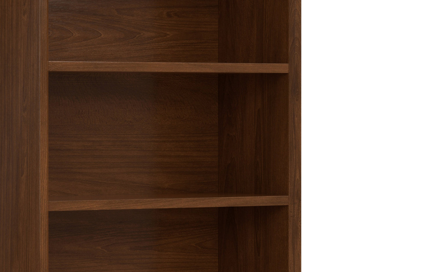 Walnut Solid Wood - Walnut Veneer | Banting Bookcase| Banting Bookcase