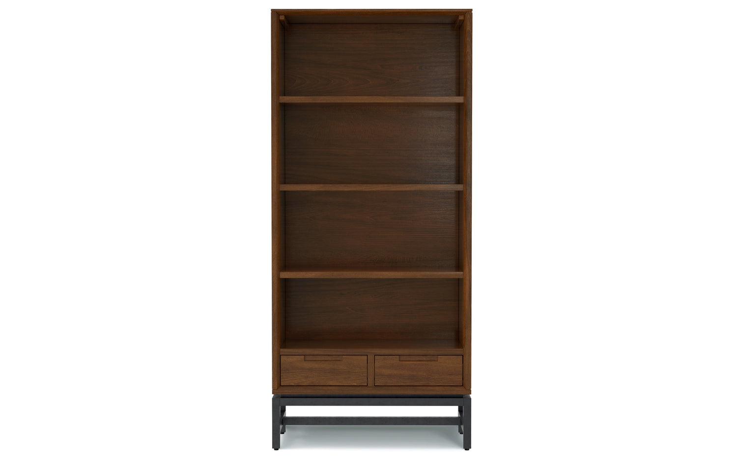 Walnut Solid Wood - Walnut Veneer | Banting Bookcase| Banting Bookcase