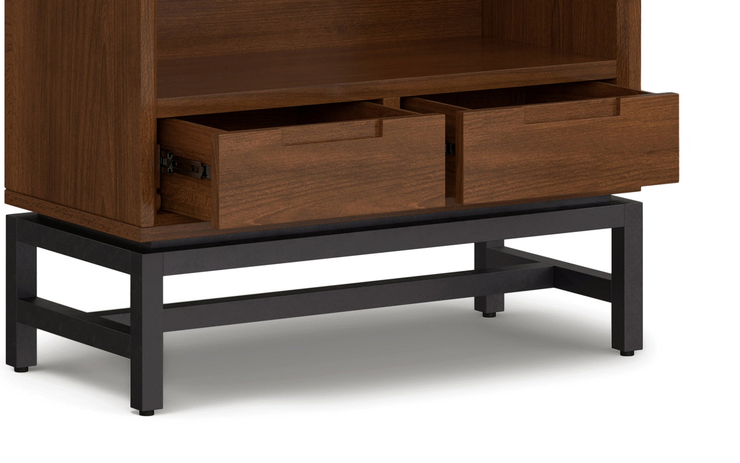 Walnut Solid Wood - Walnut Veneer | Banting Bookcase| Banting Bookcase