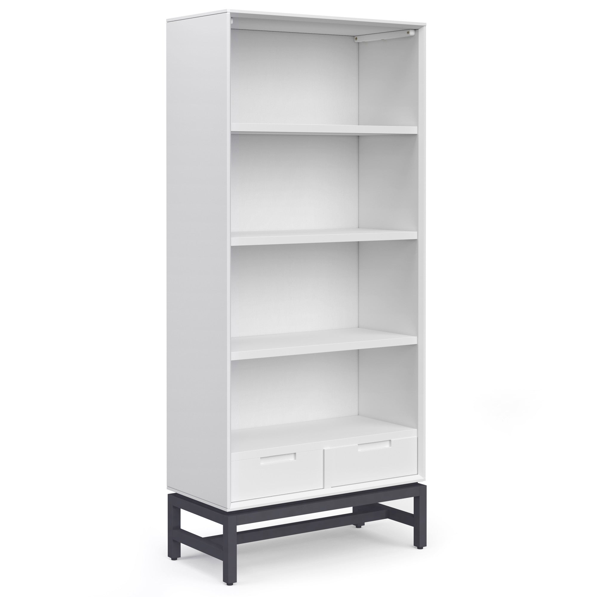 White Rubberwood | Banting Bookcase