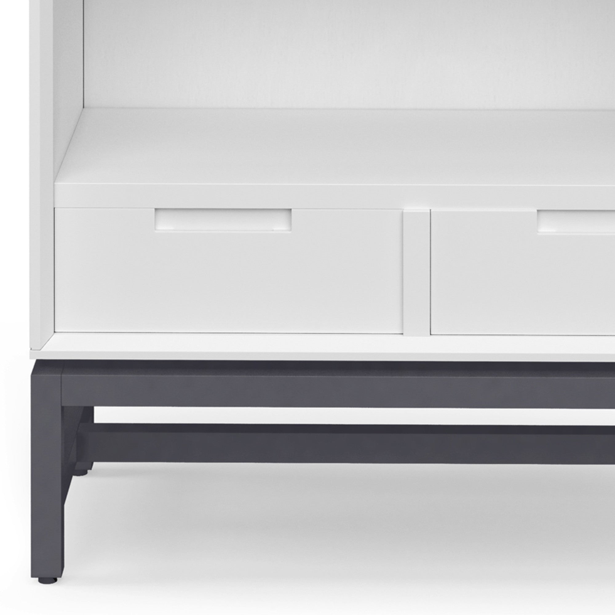 White Rubberwood | Banting Bookcase