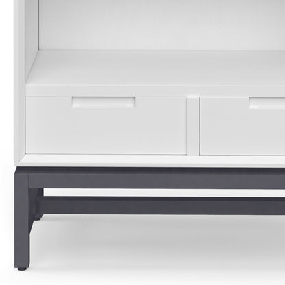 White Rubberwood | Banting Bookcase