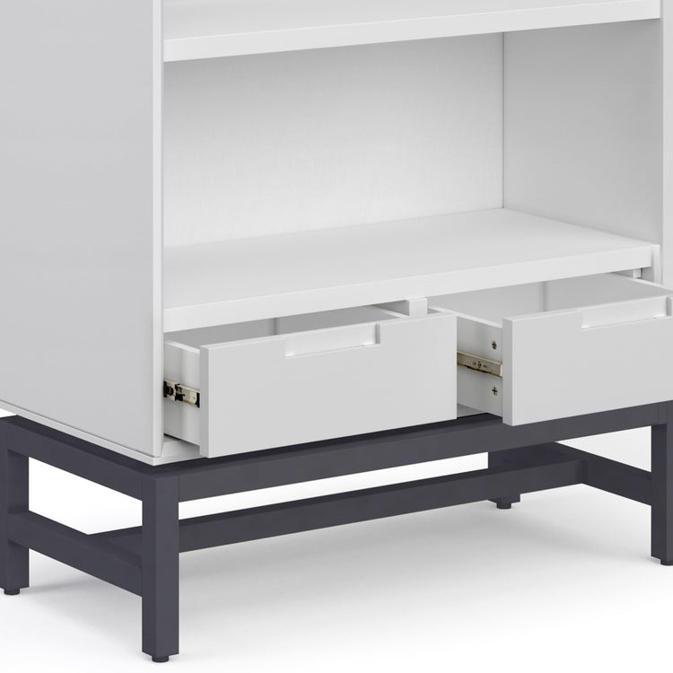 White Rubberwood | Banting Bookcase