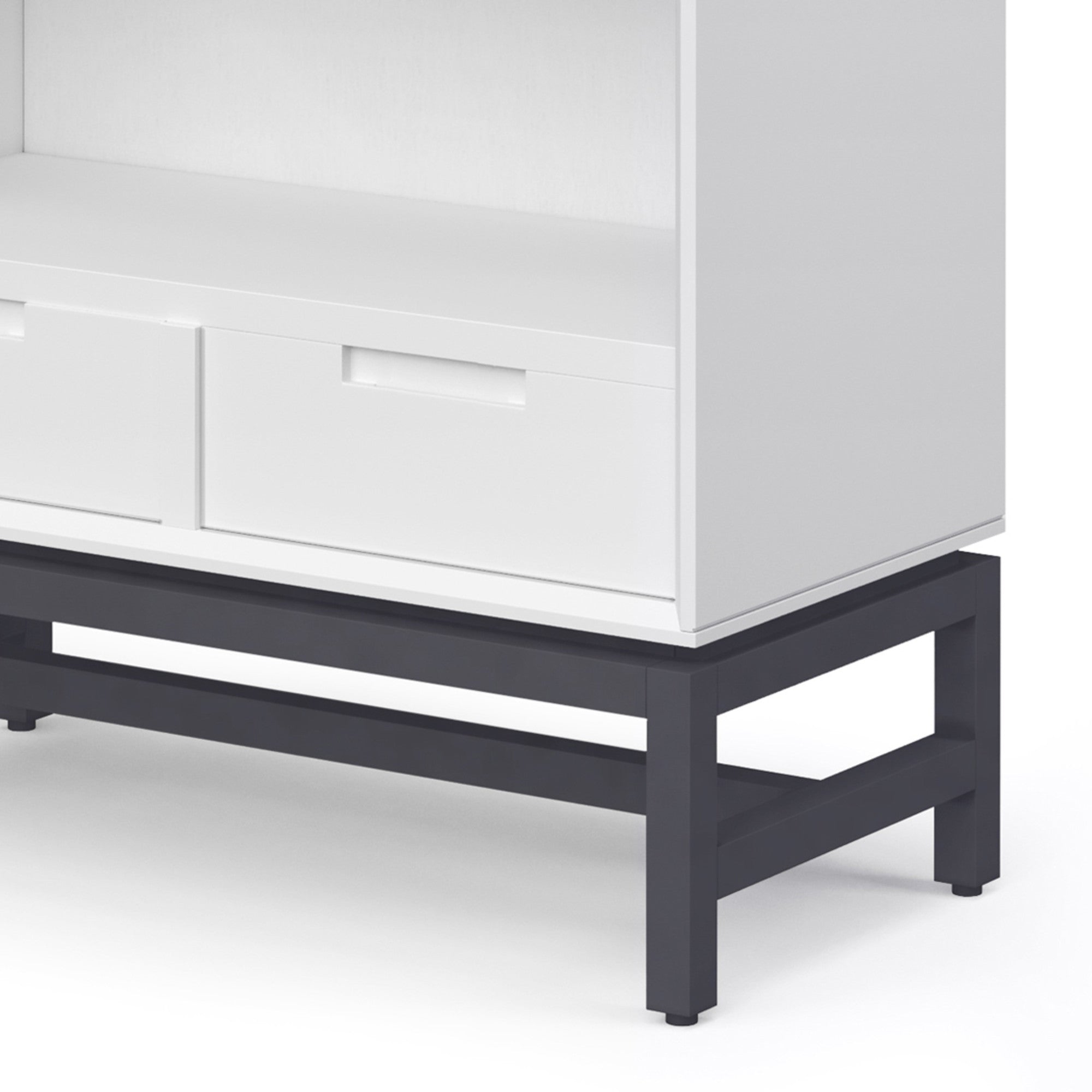 White Rubberwood | Banting Bookcase