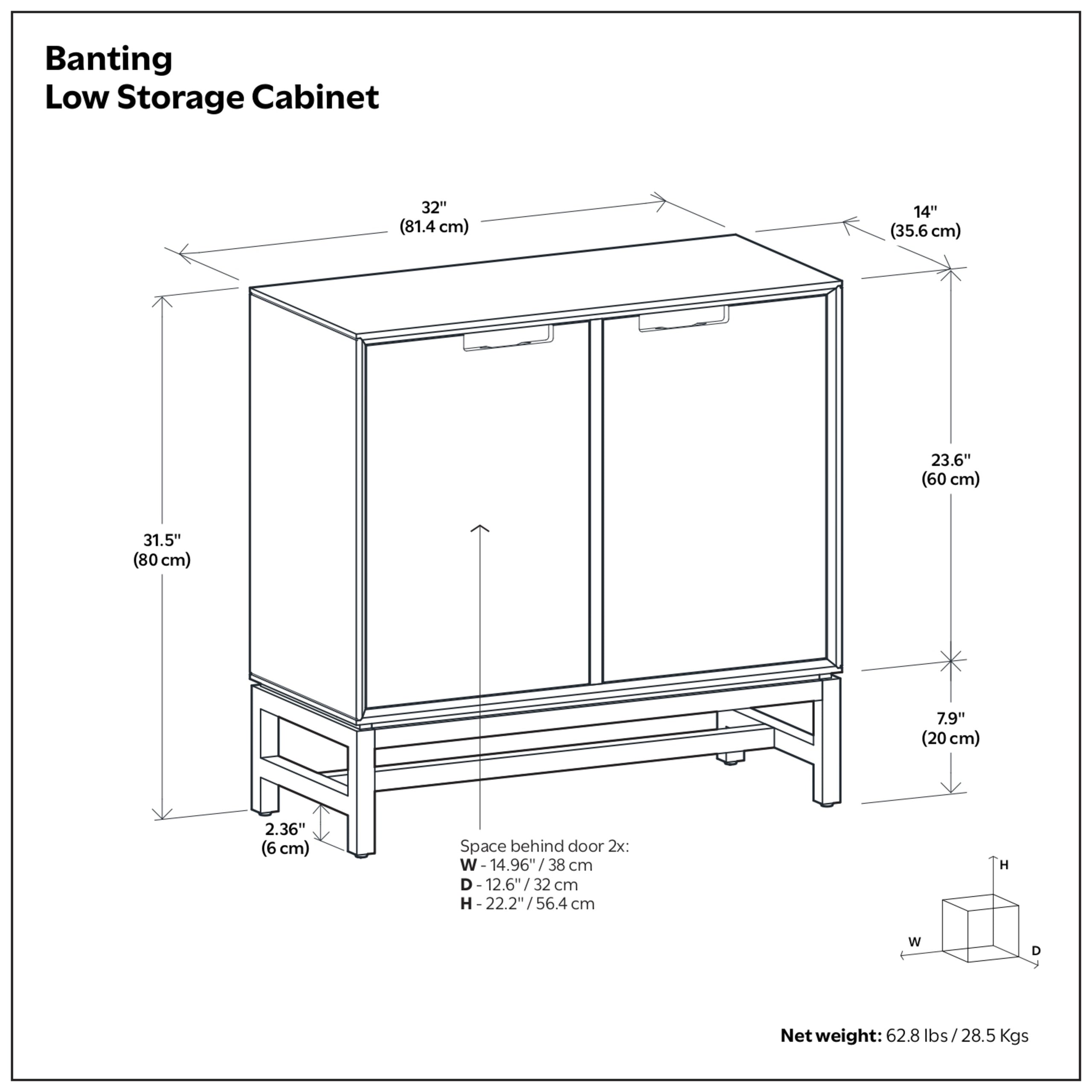 Banting Low Storage Cabinet