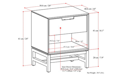 Banting Mid Century Nightstand