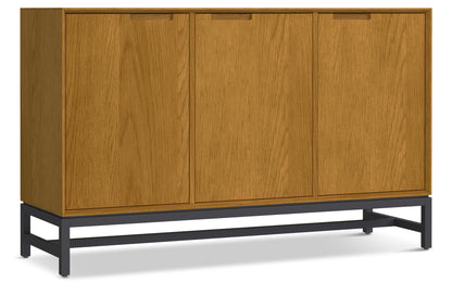 Natural Oak | Banting 3 Door Sideboard Buffet