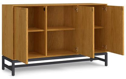 Natural Oak | Banting 3 Door Sideboard Buffet