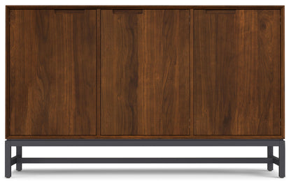 Natural Walnut | Banting 3 Door Sideboard Buffet