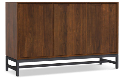 Natural Walnut | Banting 3 Door Sideboard Buffet