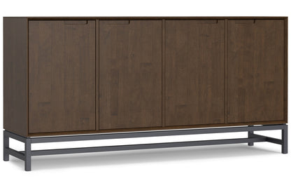 Walnut | Banting 4 Door Sideboard Buffet