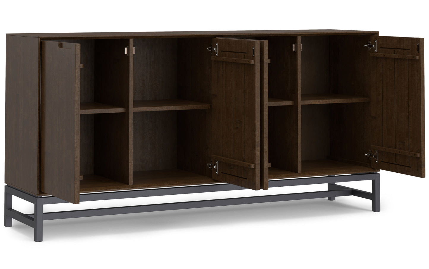 Walnut | Banting 4 Door Sideboard Buffet
