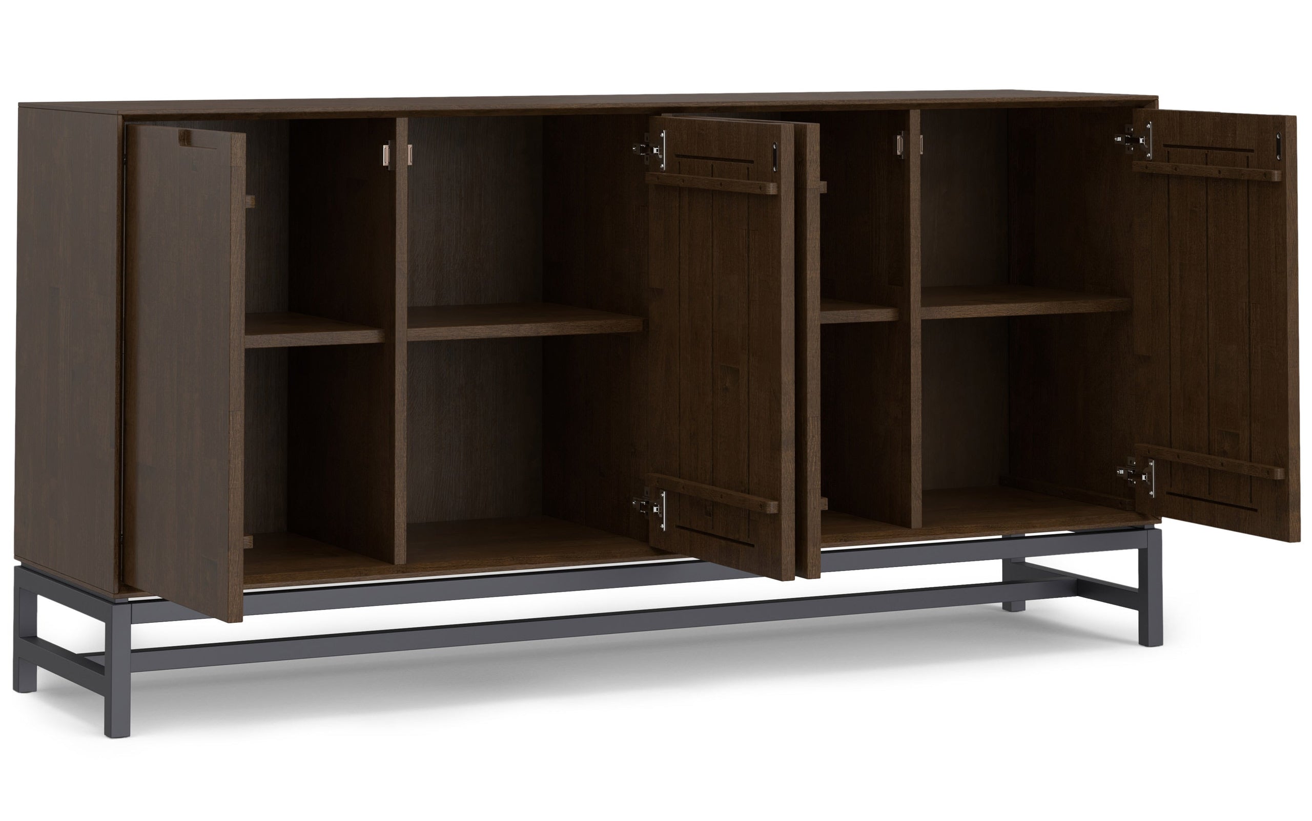 Walnut | Banting 4 Door Sideboard Buffet