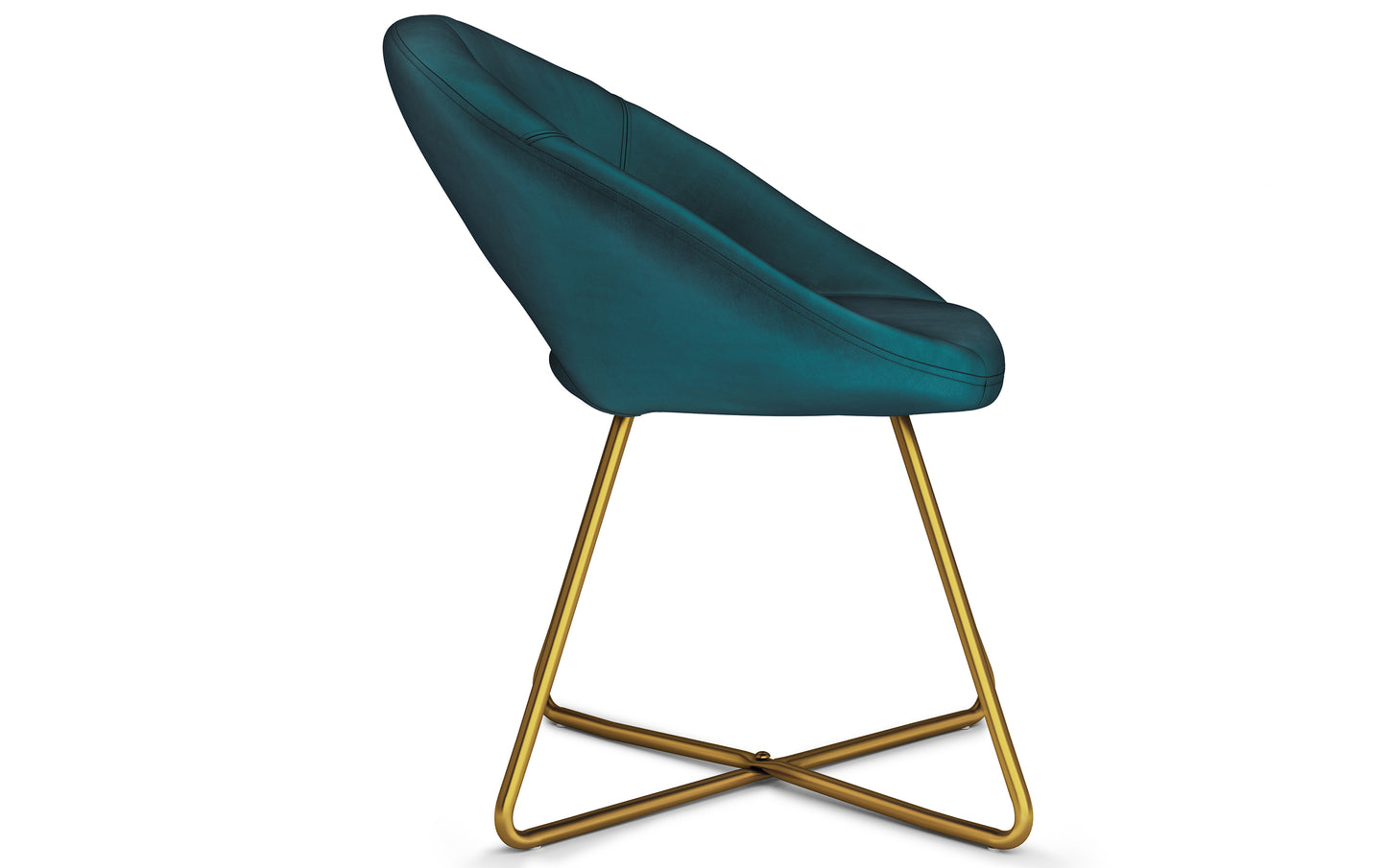 Teal Velvet Fabric | Barrett Accent Chair