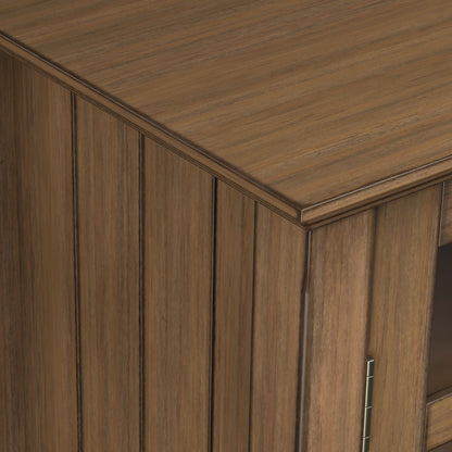 Rustic Natural Aged Brown | Bedford Storage Cabinet
