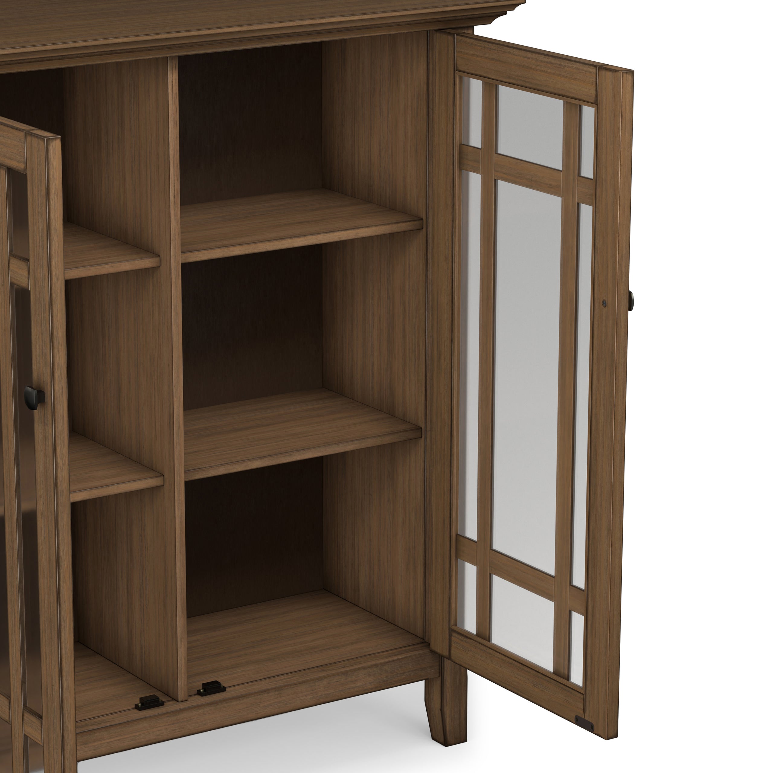 Rustic Natural Aged Brown | Bedford Storage Cabinet
