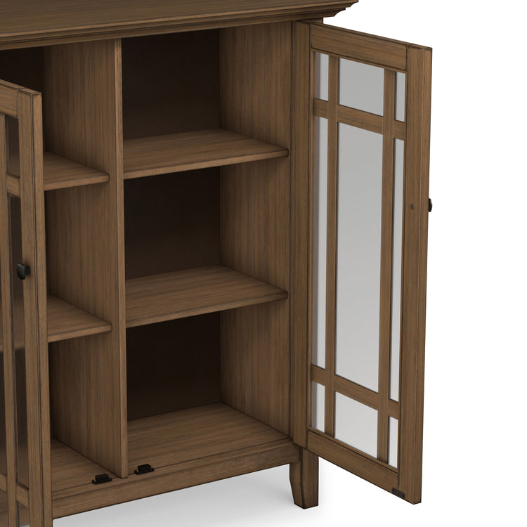 Rustic Natural Aged Brown | Bedford Storage Cabinet