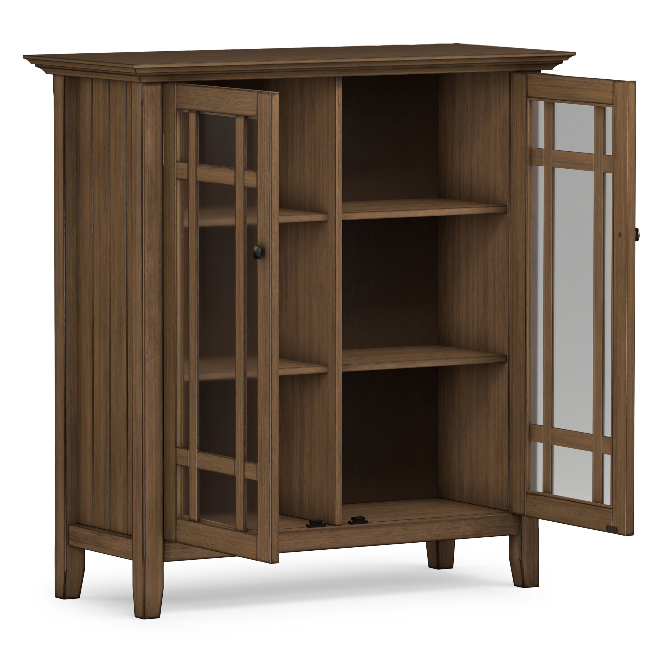 Rustic Natural Aged Brown | Bedford Storage Cabinet
