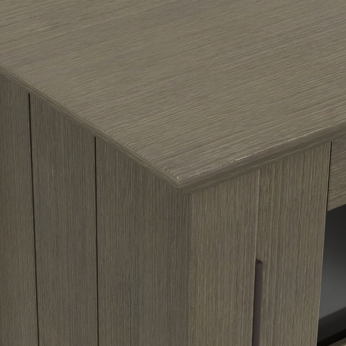 Farmhouse Grey | Bedford Low Storage Media Cabinet