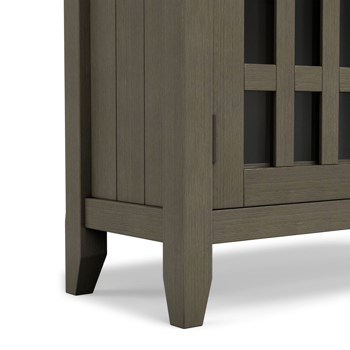 Farmhouse Grey | Bedford Low Storage Media Cabinet