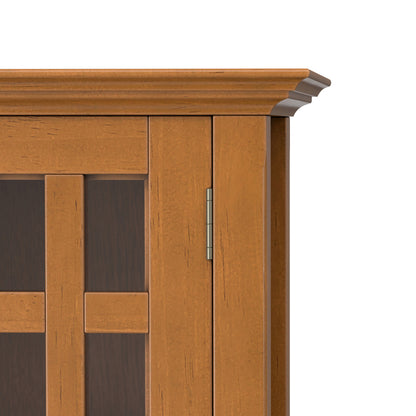 Light Golden Brown | Bedford Low Storage Media Cabinet